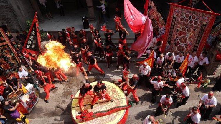 國家級非遺亮相！中山西區(qū)「四月八」醉龍巡遊熱鬧舉行