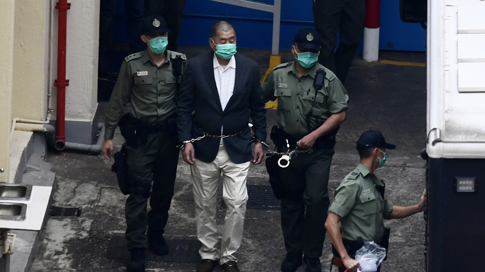 黎智英案｜黎曾在臺灣直播節(jié)目直言「很想美國CIA影響我們」