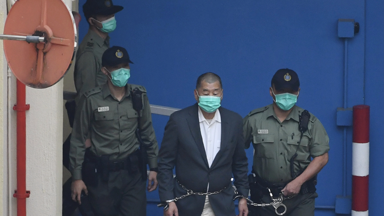 黎智英案｜黎要求羅傑斯在香港國(guó)安法實(shí)施後繼續(xù)進(jìn)行國(guó)際遊說(shuō)