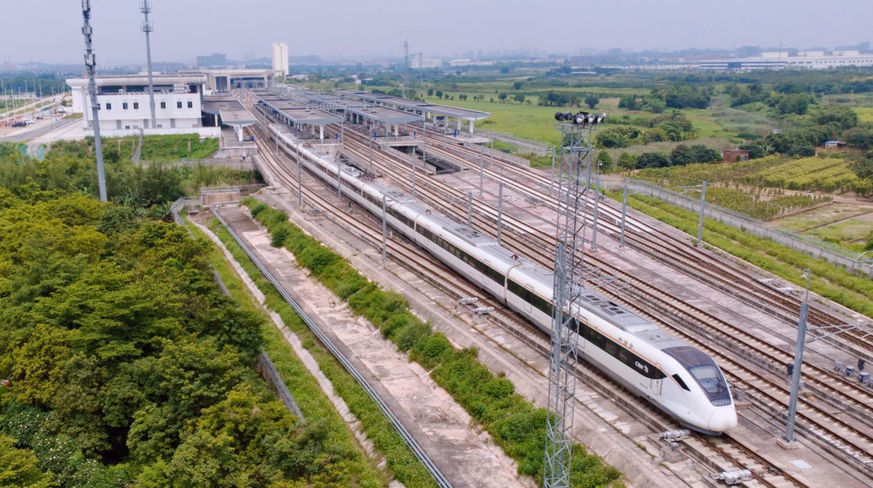 廣東城際5月26日「四線」貫通 大灣區(qū)一小時生活圈提速