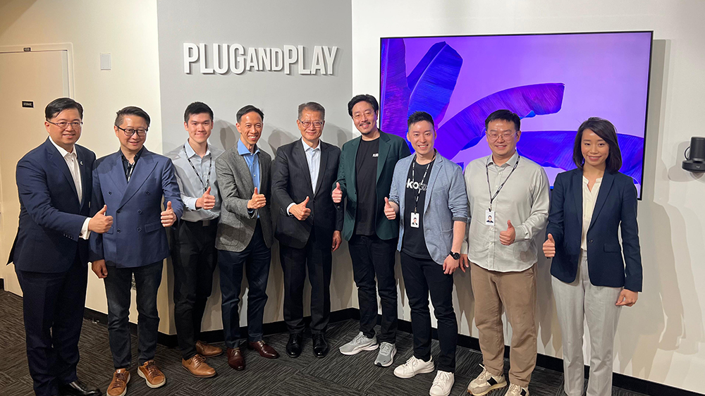 陳茂波訪(fǎng)美國(guó)矽谷 為科技園5間初創(chuàng)企業(yè)打氣