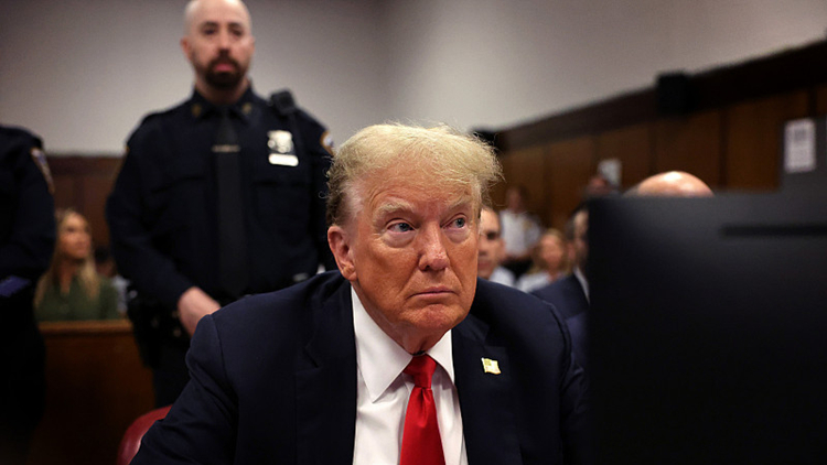 34項偽造商業(yè)記錄罪全部成立 特朗普成美國史上首位被判有罪前總統(tǒng)