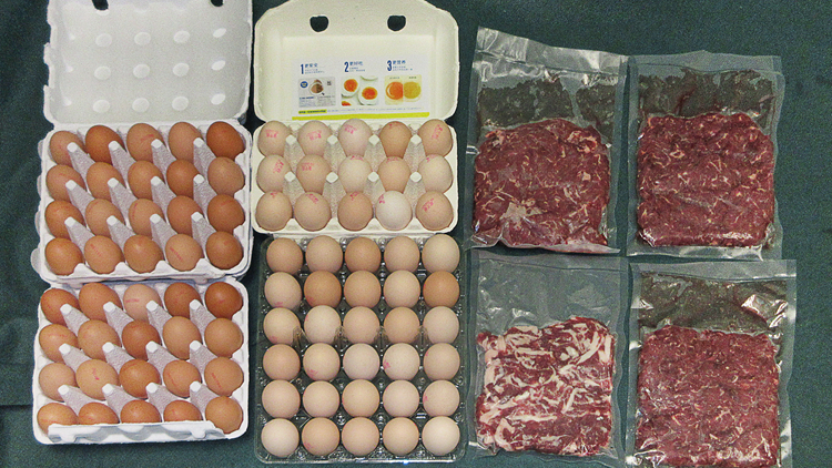 香港海關(guān)聯(lián)同內(nèi)地檢獲1200公斤非法進(jìn)口凍肉 拘捕5人