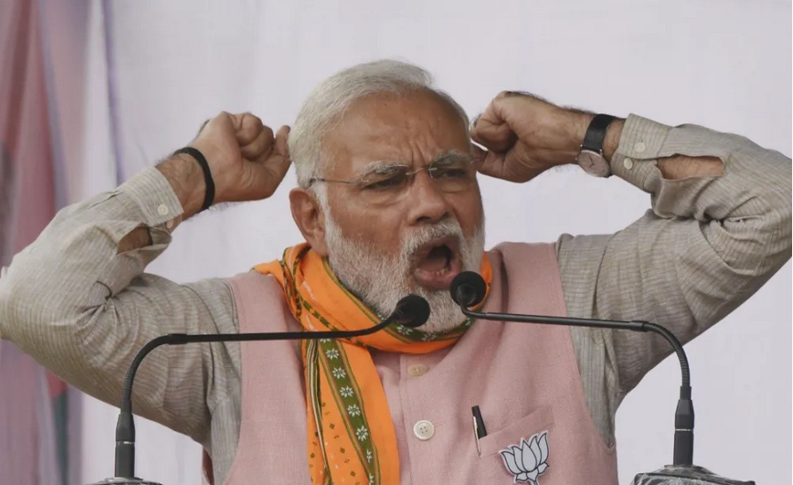 印度大選投票結(jié)束 出口民調(diào)預(yù)測(cè)莫迪領(lǐng)導(dǎo)的人民黨將獲得壓倒性勝利。