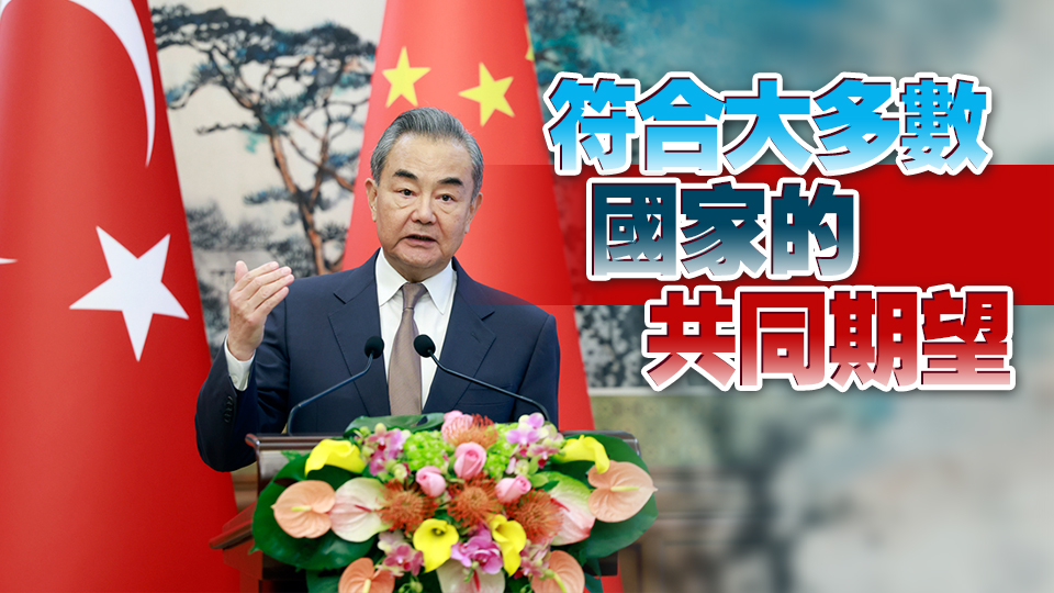 王毅：支持「六點(diǎn)共識(shí)」的國(guó)家越多 實(shí)現(xiàn)和平的前景就越光明