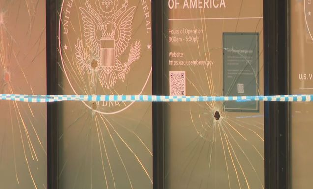 突發(fā)！美國駐悉尼領(lǐng)事館大樓遭破壞