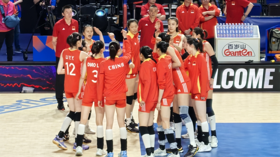 圖集 | 世界女排聯(lián)賽香港站中國(guó)女排對(duì)陣保加利亞賽前圖片直播