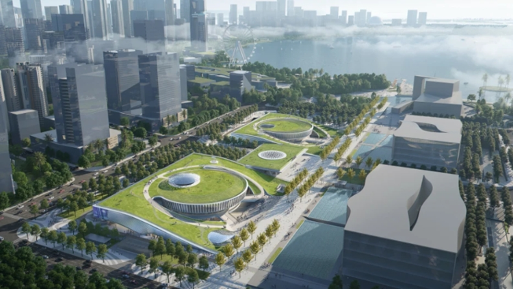 深圳書城灣區(qū)城項(xiàng)目斬獲繆斯設(shè)計(jì)獎鉑金獎