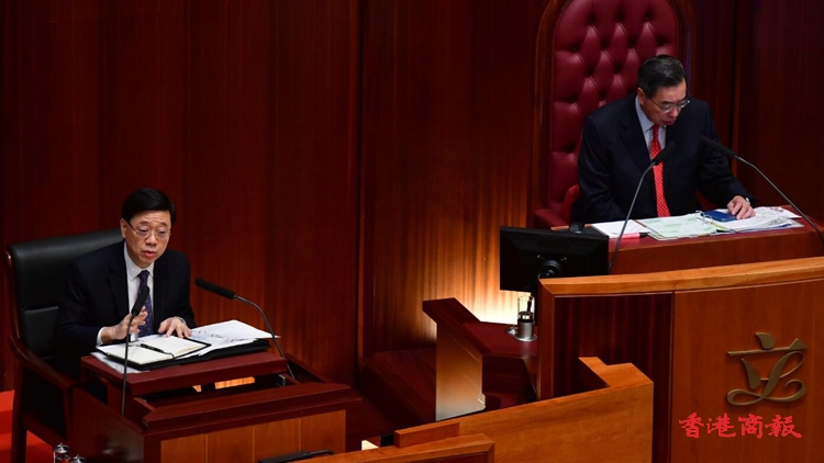 李家超出席立法會(huì)互動(dòng)交流答問(wèn)會(huì) 冀與議員以國(guó)家發(fā)展大局視野交流