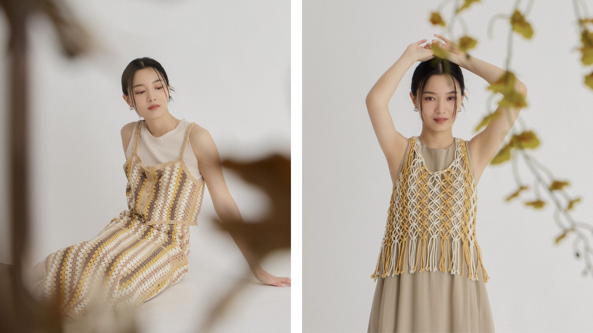 【時尚】夏日穿搭重點！學(xué)懂鈎針編織元素及多層次疊穿造型