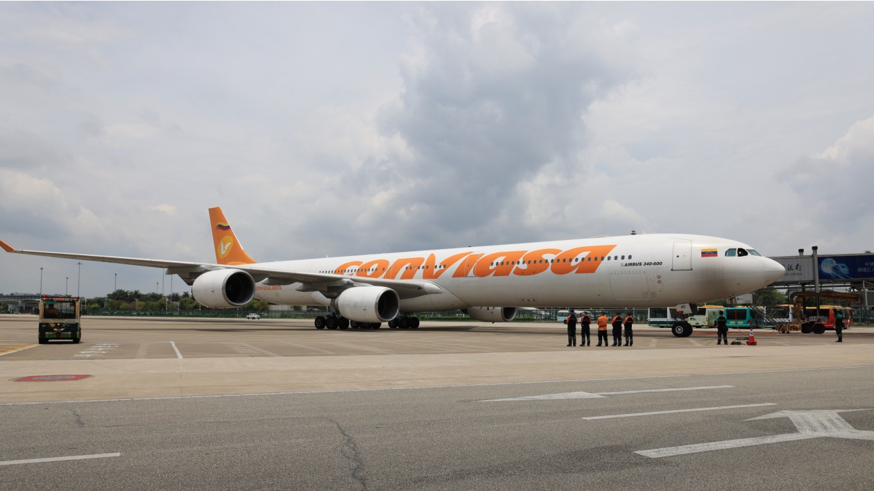 有片∣白雲(yún)機(jī)場(chǎng)迎來首條通達(dá)南美客運(yùn)航線