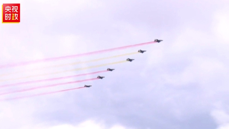 中國國旗色彩帶！最高禮儀歡迎習近平主席