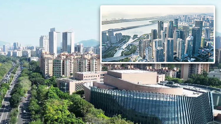 有片｜「橋」見前海！現(xiàn)代服務(wù)業(yè)提質(zhì)再升級 物流會展業(yè)駛?cè)肟燔嚨? title=