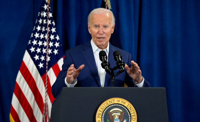 拜登發(fā)表全國講話 譴責特朗普集會槍擊事件