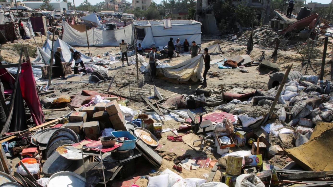 以軍襲擊加沙南部釀90死 巴勒斯坦總統(tǒng)發(fā)聲明譴責(zé)