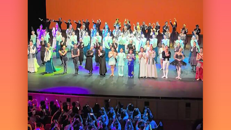 有片｜舞劇《詠春》壓軸！《紅日》唱響「盛舞之夜」