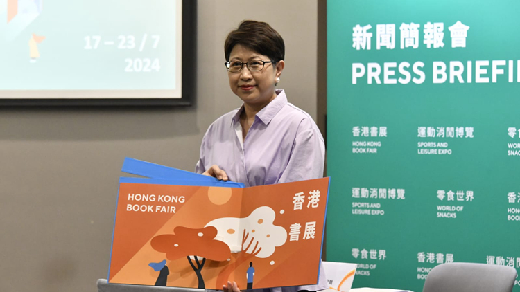 有片｜張淑芬：書(shū)展名作家講座二維碼用後即廢 願(yuàn)大家看到想見(jiàn)的作者