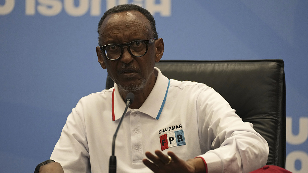 初步計(jì)票結(jié)果顯示盧旺達(dá)現(xiàn)任總統(tǒng)卡加梅在總統(tǒng)選舉中獲勝