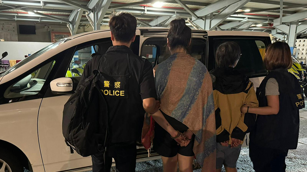 警破粉嶺製毒工場(chǎng) 拘兩女檢1530萬(wàn)元毒品