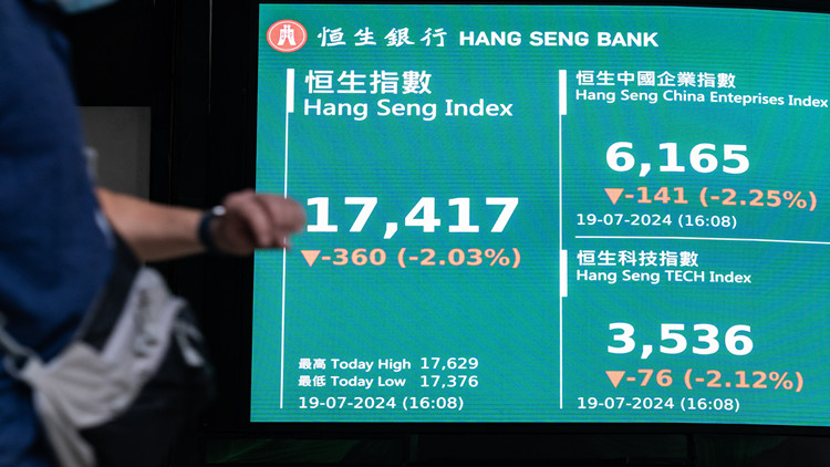 【港股前瞻】觀望人行會否下調(diào)LPR  恒指料下試低位  