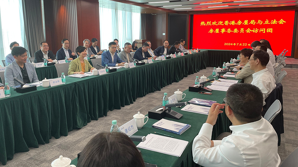 何永賢繼續(xù)率團訪問深圳 考察兩個公共租賃住房項目