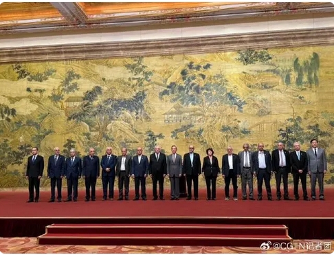 巴勒斯坦各派在北京簽署關於結(jié)束分裂的《北京宣言》