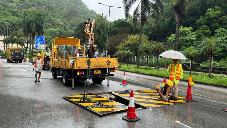 渠務署：筲箕灣東大街及觀塘協(xié)和街2宗水浸個案已處理