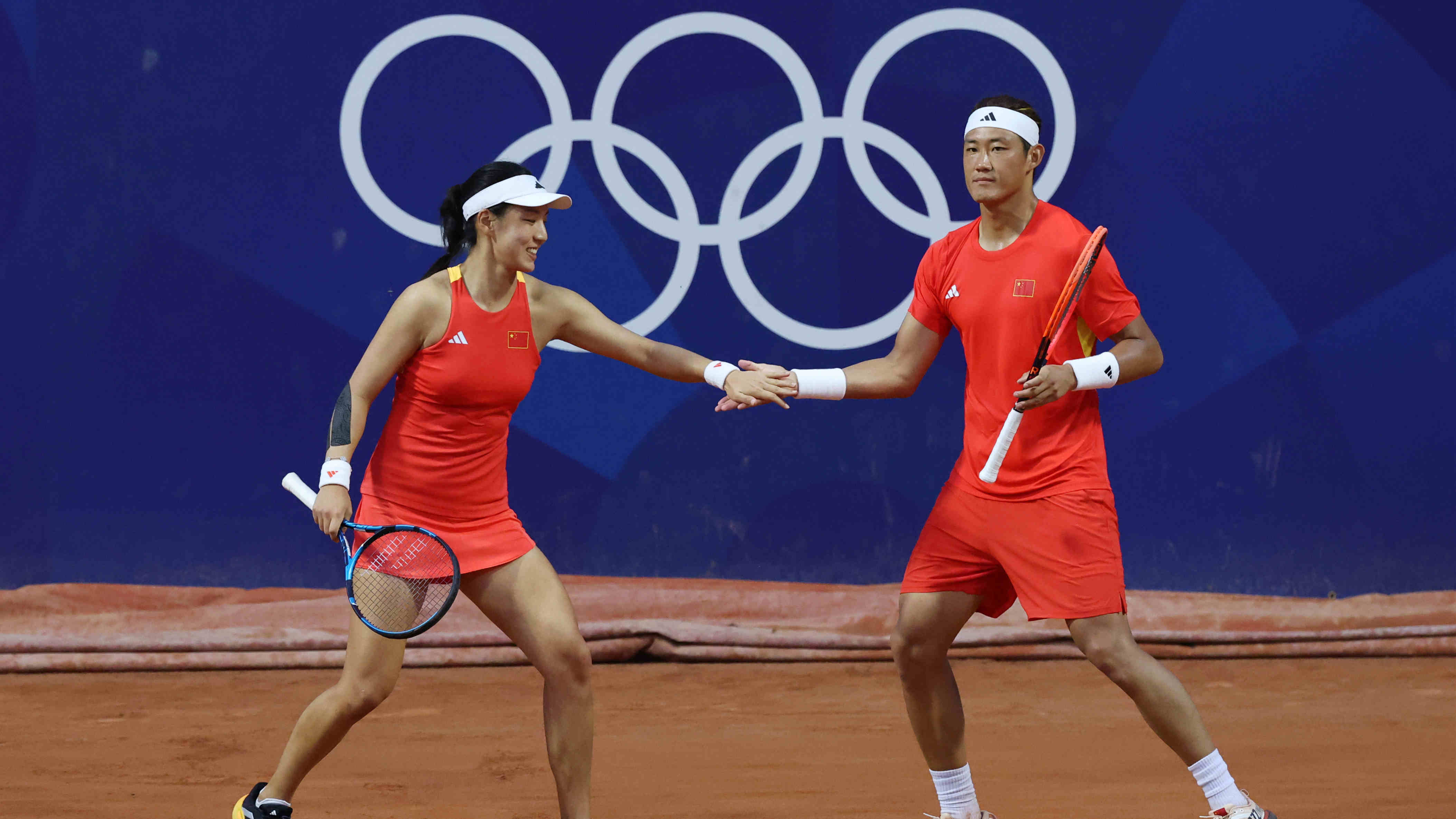 巴黎奧運｜王欣瑜/張之臻晉級四強 中國網(wǎng)球混雙創(chuàng)歷史