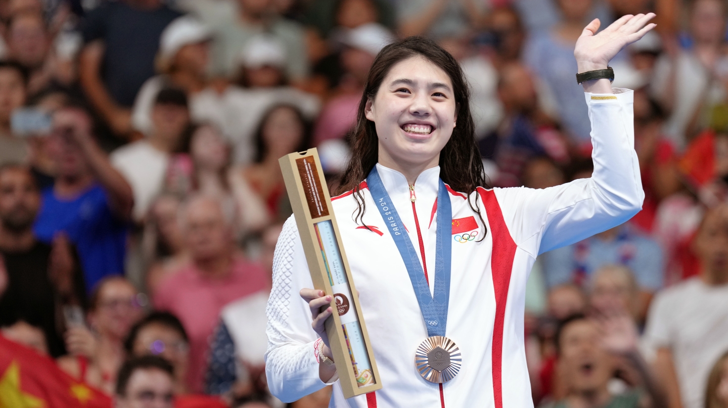 巴黎奧運(yùn)︱張雨霏帶病上場 中國隊(duì)再添兩銅