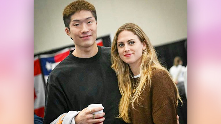 有片｜與法國(guó)劍擊運(yùn)動(dòng)員Sole?ne Butruille拍拖？張家朗：大家自己看嘍