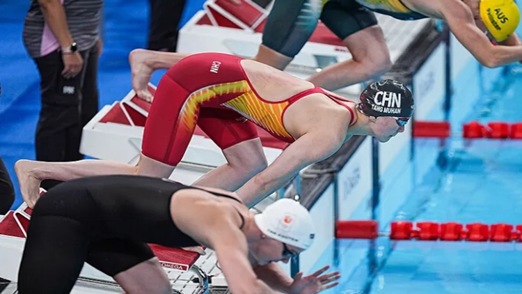 深圳健兒湯慕涵，隨隊摘得巴黎奧運(yùn)銅牌！