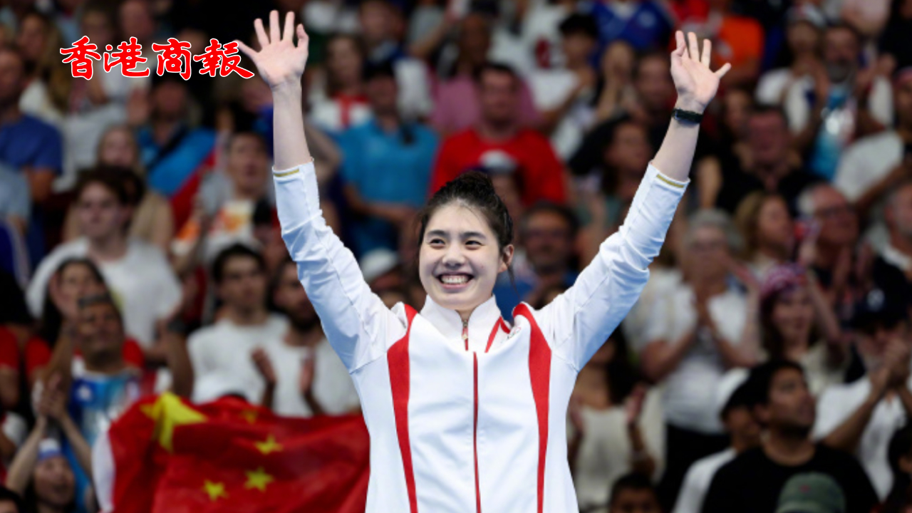 有片｜外媒質(zhì)疑潘展樂，張雨霏霸氣反問：為什麼沒人質(zhì)疑美國選手？