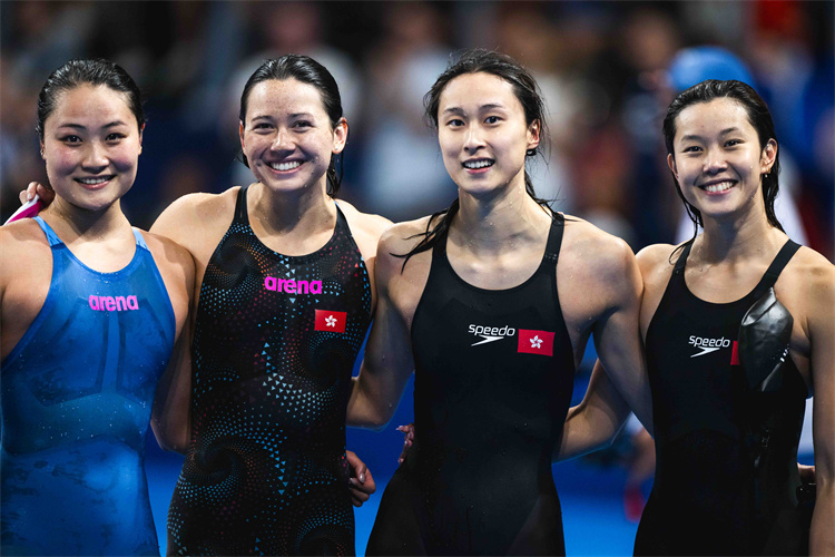 巴黎奧運(yùn)｜女子4x100米混合泳初賽  港泳隊第7名收官