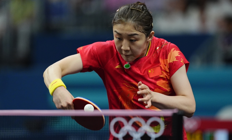 巴黎奧運(yùn)｜第14金！陳夢(mèng)蟬聯(lián)奧運(yùn)會(huì)乒乓球女單冠軍
