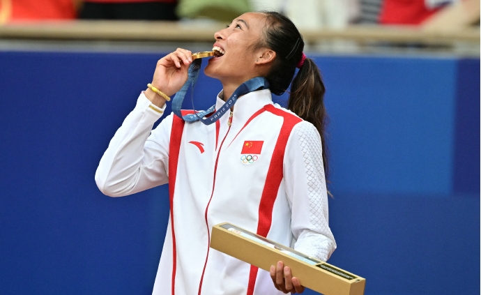 鄭欽文回應(yīng)奪金：配得上「Queen Wen」稱號