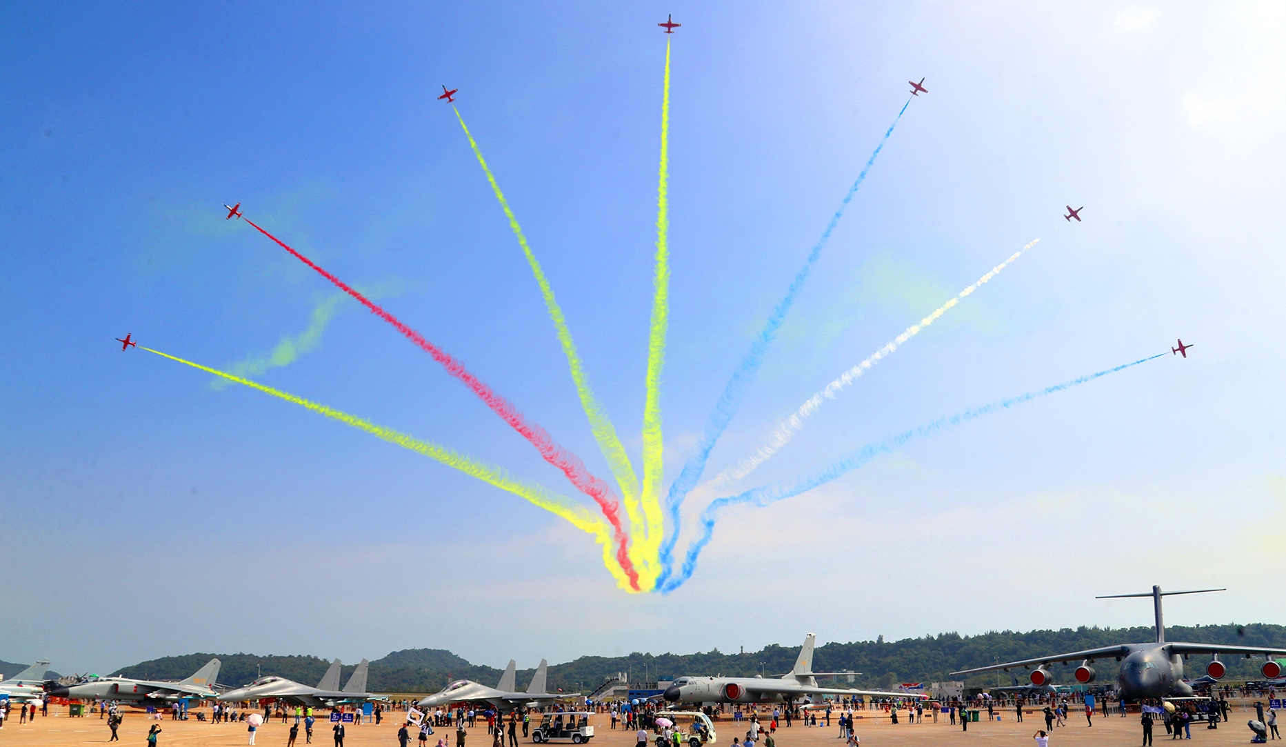 藍天盛會！第十五屆中國航展倒計時100天在珠海啟動