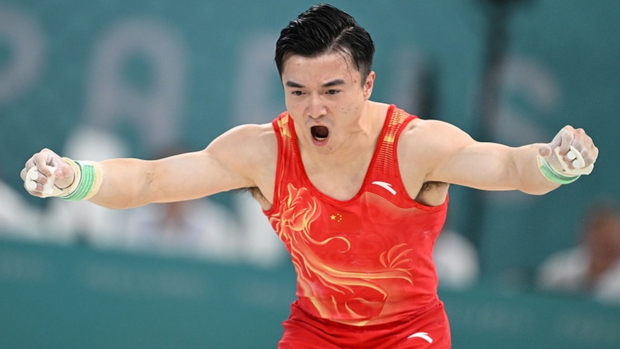 巴黎奧運(yùn) | 第18金！中國(guó)體操隊(duì)劉洋衛(wèi)冕男子吊環(huán)冠軍