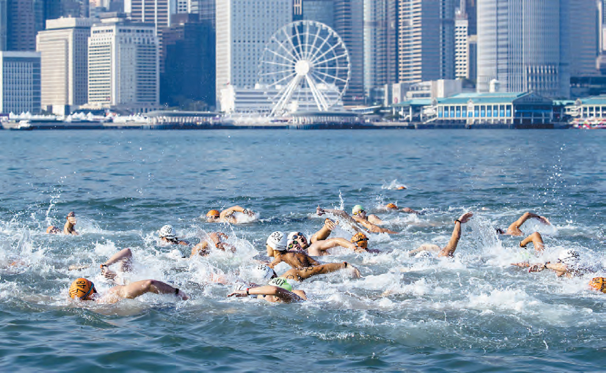 維港泳11·10舉行 參賽名額4000個(gè)