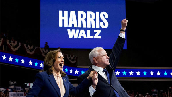 賀錦麗為何選中沃爾茲作為競(jìng)選搭檔？