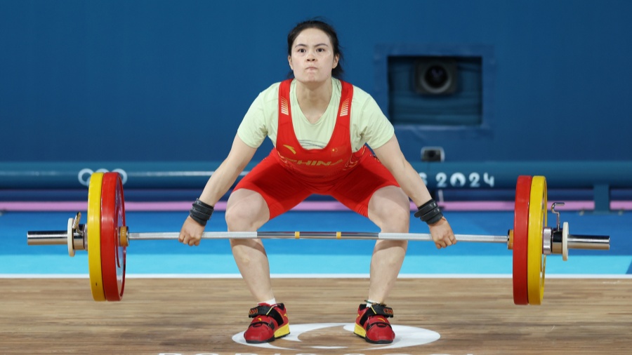 巴黎奧運(yùn) | 中國(guó)舉重隊(duì)第3金！羅詩(shī)芳59公斤級(jí)舉重金牌
