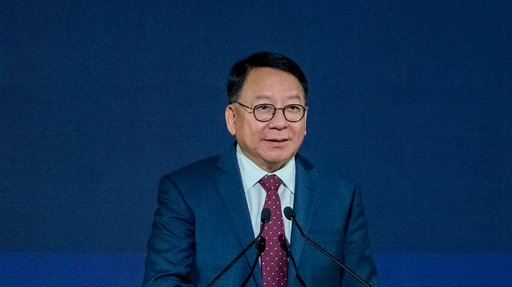 政務(wù)司司長(zhǎng)陳國(guó)基訪問(wèn)杭州