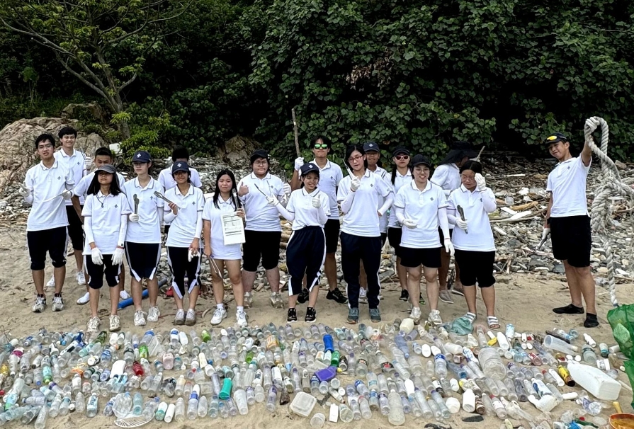 消防及救護青年團守護海洋 收集廢棄漁網(wǎng)