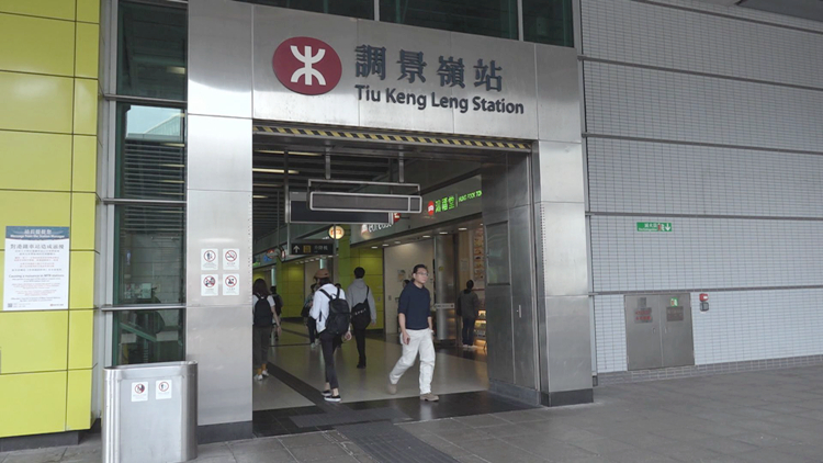 港鐵調(diào)景嶺站職員遭人從後推倒施襲 警拘25歲男子