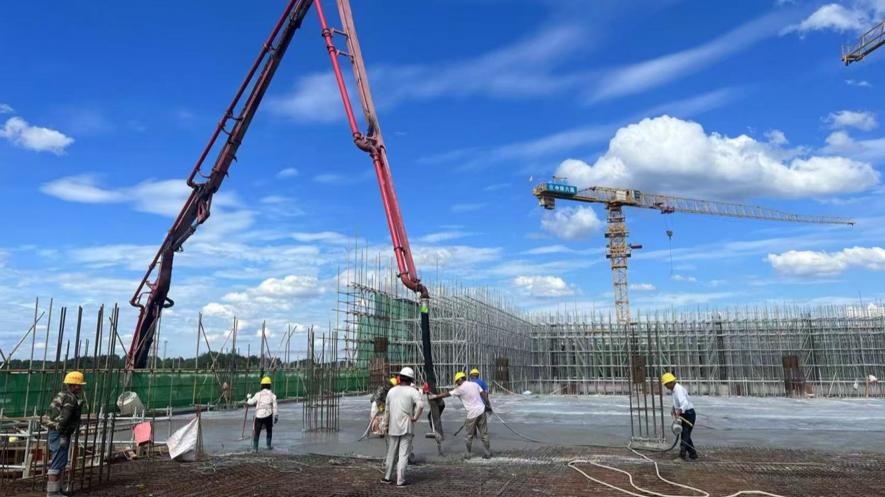 皖休寧萬安鎮(zhèn)：空鐵物流園項目「火熱」推進