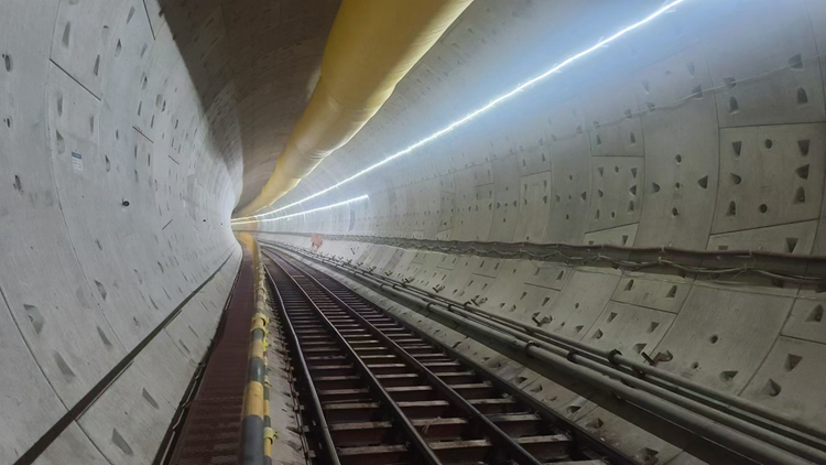 廣花城際最長區(qū)間貫通全線盾構(gòu)始發(fā)近半