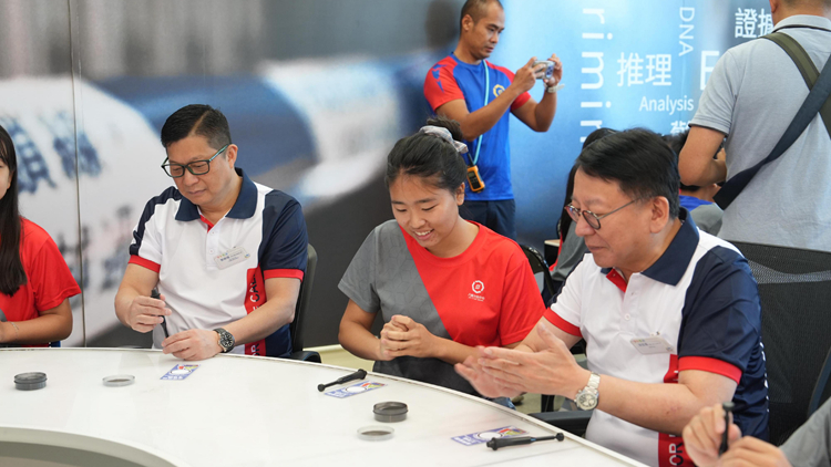 少年警訊夏令營(yíng)開(kāi)營(yíng) 鄧炳強(qiáng)勉勵(lì)青少年努力學(xué)習(xí) 持續(xù)裝備自己