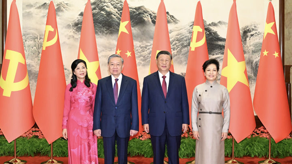 習(xí)近平同越共中央總書記、國家主席蘇林會談