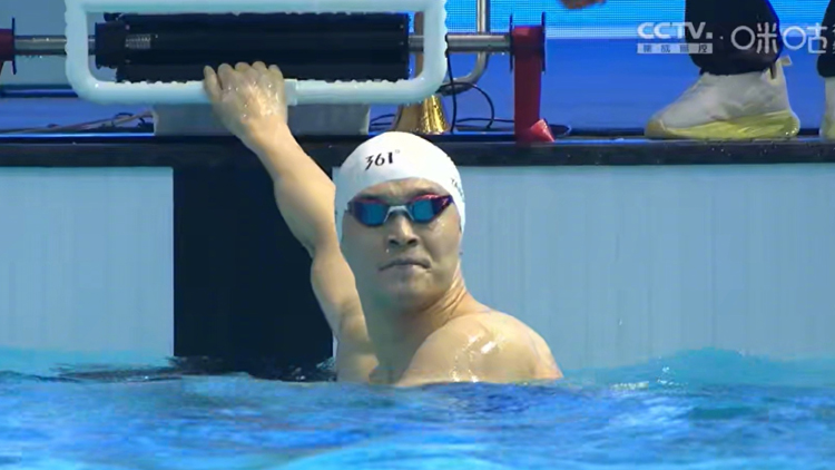 3分49秒58！孫楊拿下復出首冠