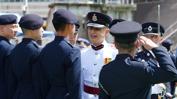 民安隊舉行第八十八屆新隊員結(jié)業(yè)會操 楊恩健鼓勵學(xué)員要迎難而上、砥礪前行