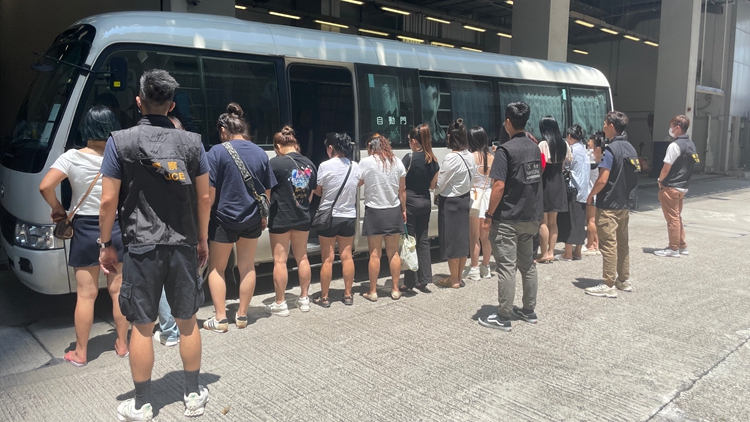 警方油尖打擊黑工 拘捕23人